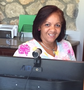 Eva Martinez, Receptionist